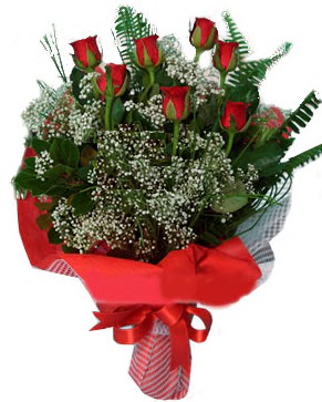 7 kırmızı gül buketi  Aydın incir çiçek çiçek servisi , çiçekçi adresleri 
